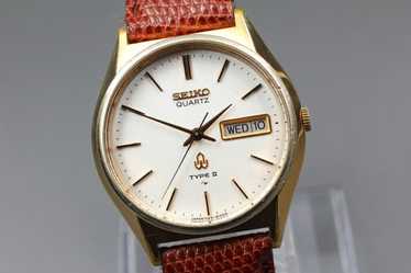 ltdです。 SEIKO タイプⅡ ゴールドダイヤル 時計 Yahoo!オークション -「セイコー クォーツ タイプⅡ