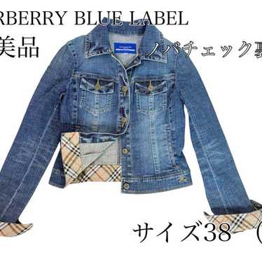 レア美品✨BURBERRY BLUE LABEL y2k デニムキュロット 平成 BURBERRY BLUE LABELデニム スカート - メルカリ