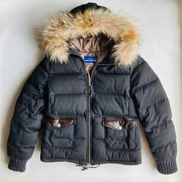 BURBERRY BLUE LABEL ダウンベスト 38 ホワイト BURBERRY BLUE LABEL ダウンベスト 38 ホワイト