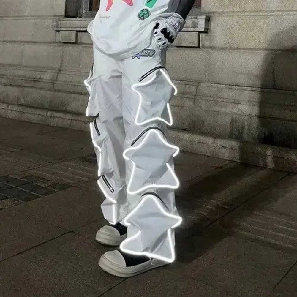 Defective Struct Reflective pants with stars and … - image 3