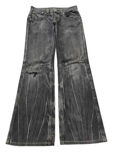 【semantic design】studs semi flared jeans Semantic Design 00s Flared Denim – firstfinal