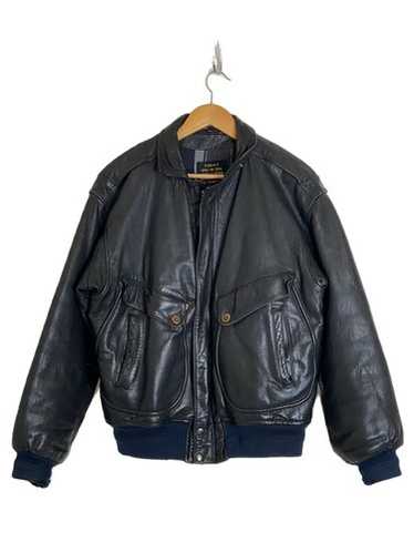 ジャケット・アウター VINTAGE AVIREX B-15 LEATHER Vintage Avirex B-15 Leather Flight Jacket – Classic Style