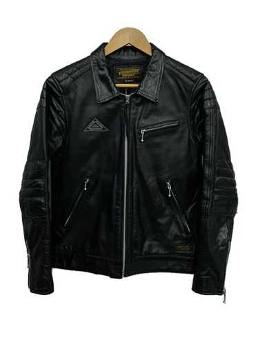 ジャケット・アウター NEIGHBORHOOD LEATHER CAR COAT BLACK S Neighborhood Leather PM Jacket 'Black'