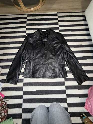 ジャケット・アウター 80s valentino uomo leather blouson Valentino Men's Leather Jacket Black L Vintage Bomber Rare