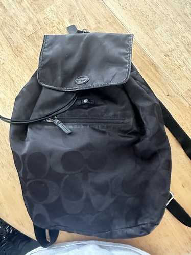 Vintage coach black backpack - Gem