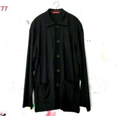 Y's Red Label napoleon jacket テーラードジャケット Yohji Yamamoto Y's Red Label Jacket: Cotton Linen Blazer