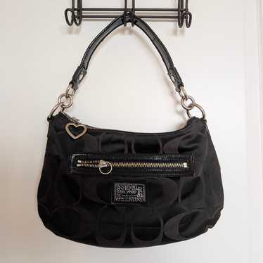 良品 539 Coach Poppy Shoulder Bag 2way Coach | Signature Poppy 2Way Shoulder Bag | Preloved