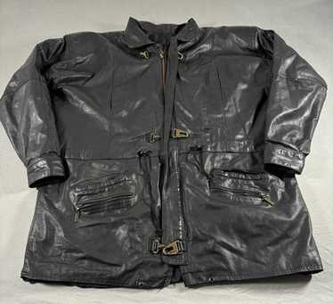 Fireman jacket leather jacket - Gem