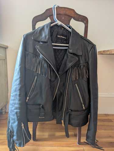Vintage fringe leather jacket harley-davidson - Gem