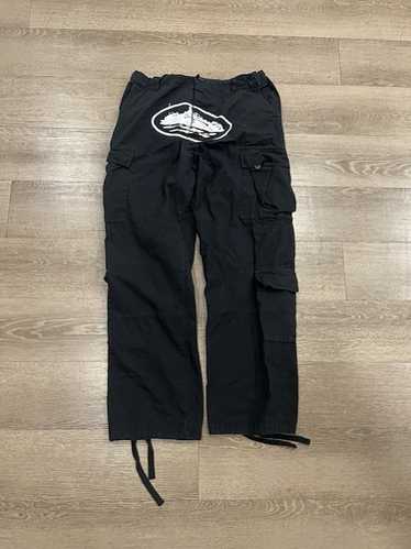 パンツ Corteiz Cargo Pants - Back White corteiz Black And White Cargo Pants | eBay
