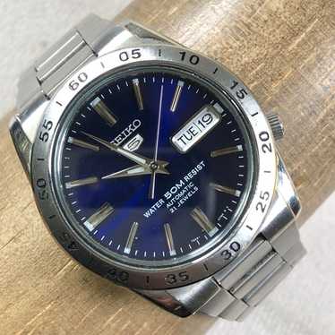 自動巻SEIKO5　7S26-02T0 21jewels ネイビーブルーフェイス 自動巻SEIKO5 7S26-02T0 21jewels ネイビーブルーフェイス