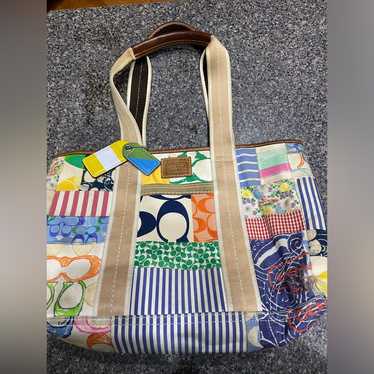 Coach hampton denim patchwork - Gem