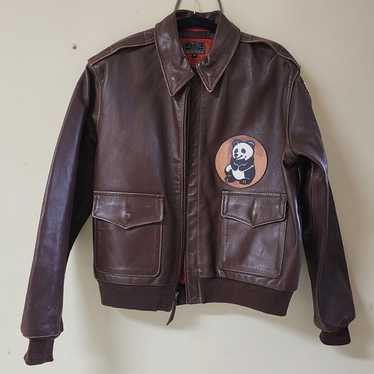 Aero leather jacket 38 - Gem