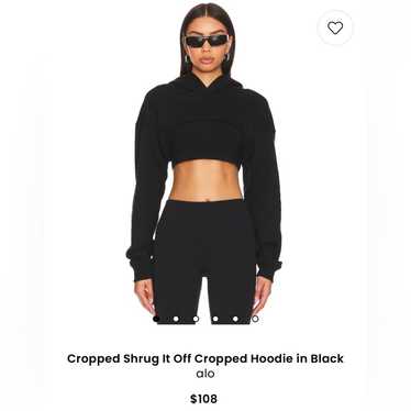 Alo cropped shrug it - Gem