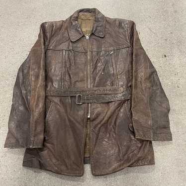 Military Vintageドイツ軍　LEATHER JACKET s-l400.jpg
