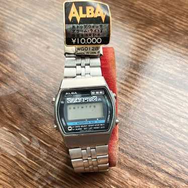 激レア SEIKO ALBA EPSILON メンズ 腕時計 Y911-0A80 Yahoo!オークション - ジャンク Y911－0A80 SEIKO EPSILON