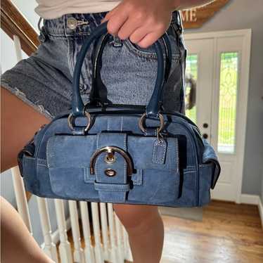 Coach navy blue soho - Gem