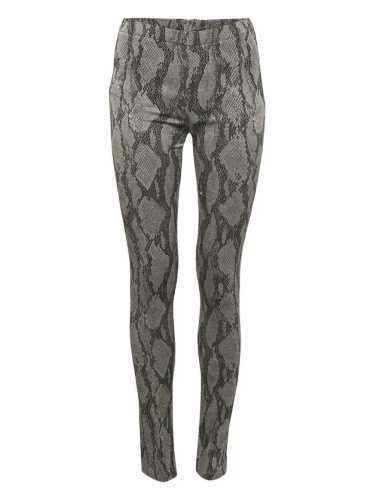 Zadig&Voltaire python-print trousers - Neutrals - image 1