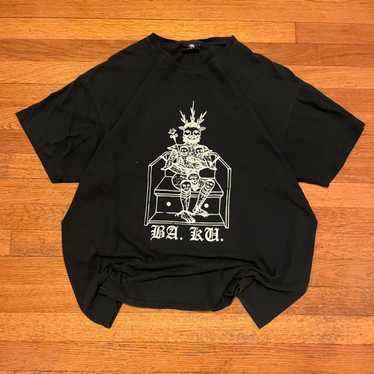 Skull skates t-shirt v019 - Gem