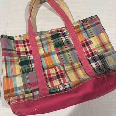 バッグ llbean Patchwork Tote Large Size Canvas L.l.bean tote bag patchwork - Gem