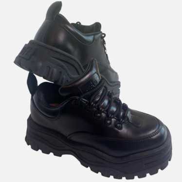 靴 Eytys angels patent leather sneaker Eytys Angel Patent Leather Sneaker - White – Kith