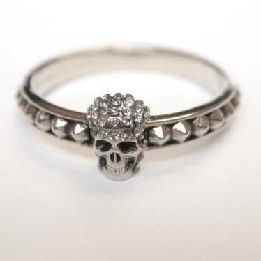 alexander mcqueen skull ring - Gem