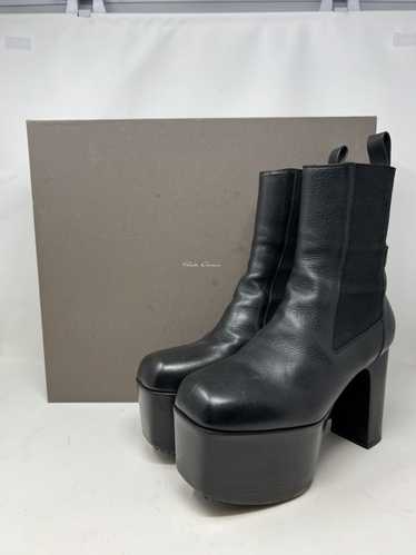靴 rickowens 21fw kiss boots Rick Owens FW21 Gethsemane Plattform Kiss Boots - Ākaibu Store