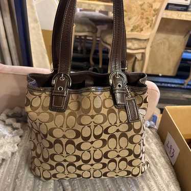 希少✨OLD COACH Tote bag one shoulder USA Extremely Rare Made In USA Old Coach 9017 Shoulder Bag