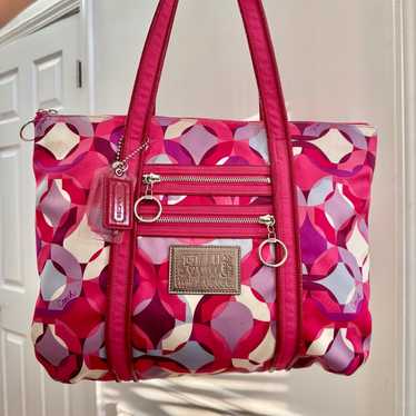 バッグ Coach 2way bag Poppy y2k archive 00s Coach 2way bag Poppy y2k archive 00s