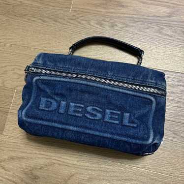 バッグ Archive Diesel body bag Denim logo Diesel Men Bag Denim And Leather With Patch Stylish Designer