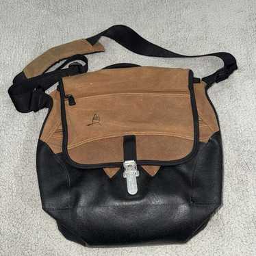 バッグ Overland equipment 1990 Messenger bag Vintage Overland Equipment Medium Side Bag Crossbody Black