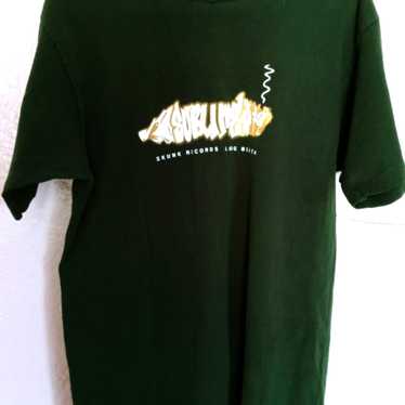 SKUNK records Tシャツ ブラック　サブライム　sublime A1 Vintage 90s Sublime Band Skunk Records T Shirt Adult