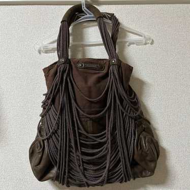 バッグ archive grunge diesel studs gimmick bag DIESEL Vintage Black Leather Shoulder Bag Grunge Archive