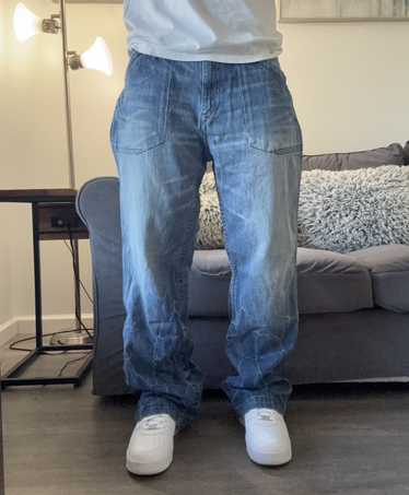 BROOKLYN XPRESS ペインター バギーデニムパンツ W36 y2k BROOKLYN XPRESS ペインター バギーデニムパンツ W36 y2k - メルカリ