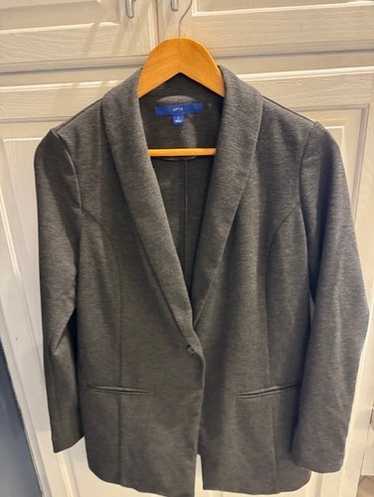 Apt. 9 Blazer Sz Small Jacket 1-Button Closure Ch… - image 1