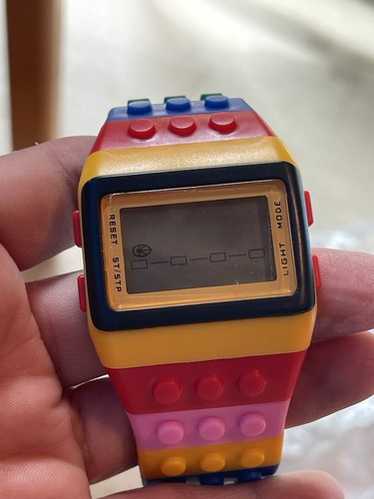 Retro style multi color  block watch Unbranded wi… - image 1