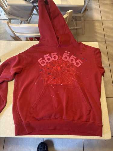 Sp5der hoodie red angel - Gem