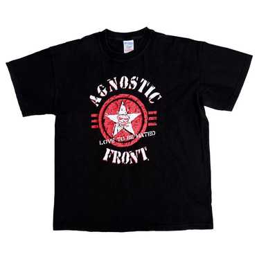 AGNOSTIC FRONT レアTシャツ nyhc HARDCORE バンドT 90s Vintage Agnostic Front Shirt : Punk Hardcore - Etsy