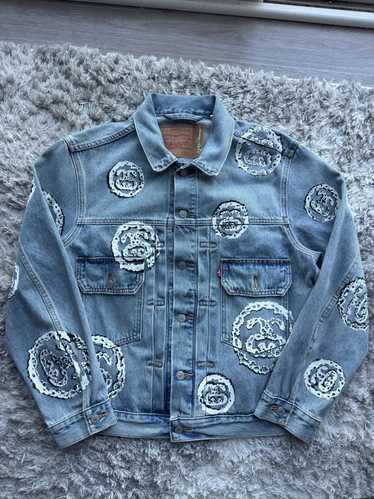 Denim jacket stussy levi's - Gem