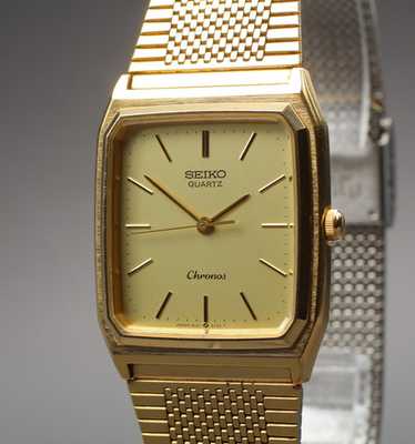 時計 SEIKO CHRONOS QUARTZ 9021-6040 SUWA Seiko Chronos 9021 6040 Quartz Watch Suwa Silver Dial 33mm