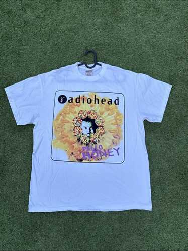 トップス radio head pablo honey s/s band tee fade Radiohead T-Shirt - Pablo Honey Album - Creep - Electronic