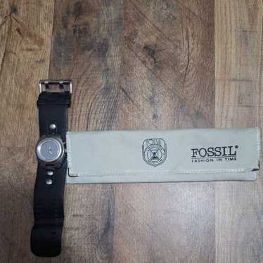 時計 00s y2k fossil big tic moving watch blk Rare y2k 00s FOSSIL Big Tic JR-8096 Blue Quartz Animated