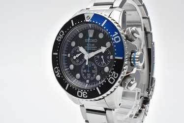 時計 SEIKO Prospex Diver LOWERCASE V175-0DV0 SEIKO Prospex LOWERCASE V175-0DV0 Black Dial Solar Men's