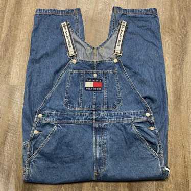 90s トミーヒルフィガー　オーバーオール　M 楽天市場】TOMMY HILFIGER トミーヒルフィガー サイズ:M 90s
