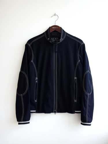 ジャケット・アウター 90s ARMANI JEANS gimmick mods coat Vintage ARMANI JEANS Reversible Denim Jacket Size Italy 52