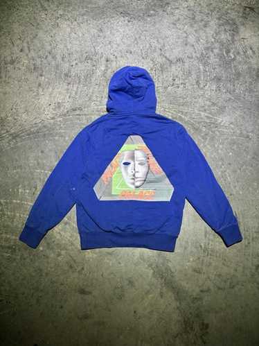 Palace tri flag hooded - Gem