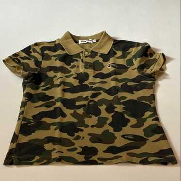 Bape camouflage polo shirt - Gem