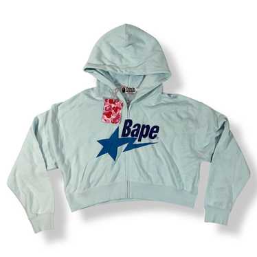 トップス BAPE GRAFFITI STUDDED CROPPED HOODIE S トップス BAPE GRAFFITI STUDDED CROPPED HOODIE S BAPE