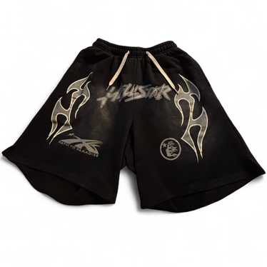 Hellstar flame ヘルスター ハーフパンツ Sサイズ BLACK Hellstar Flame Shorts Black – PIECES