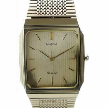 美品　稼働　SEIKO Dolce 腕時計 角型　9531-5060 30 美品 稼働 SEIKO Dolce 腕時計 角型 9531-5060 30 - メルカリ